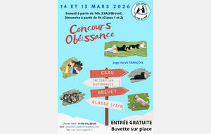 Concours 14 &amp; 15 mars